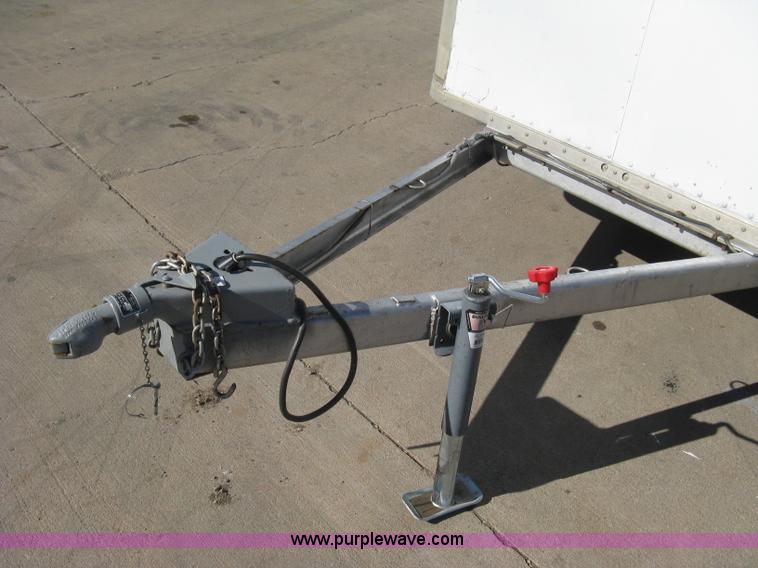 image for item B8273 1981 Fruehauf tandem axle cargo trailer