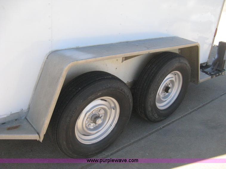 image for item B8273 1981 Fruehauf tandem axle cargo trailer