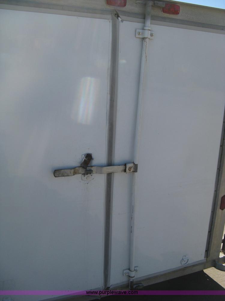 image for item B8273 1981 Fruehauf tandem axle cargo trailer