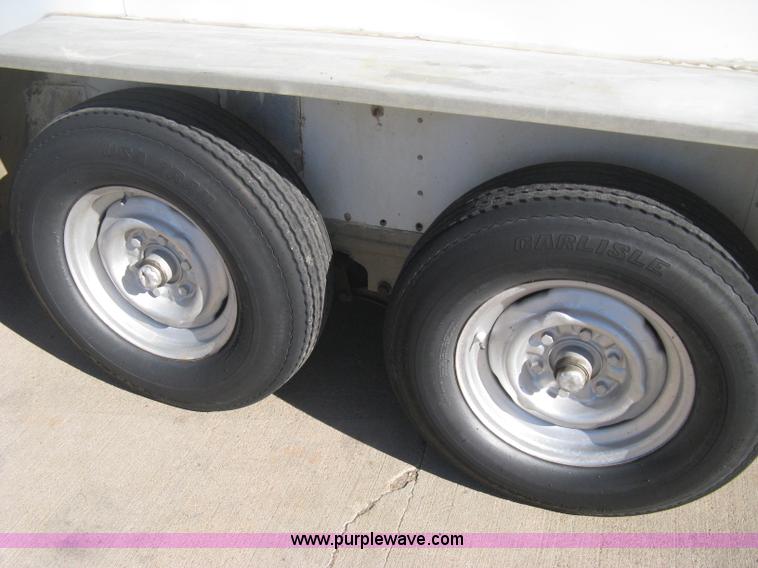 image for item B8273 1981 Fruehauf tandem axle cargo trailer