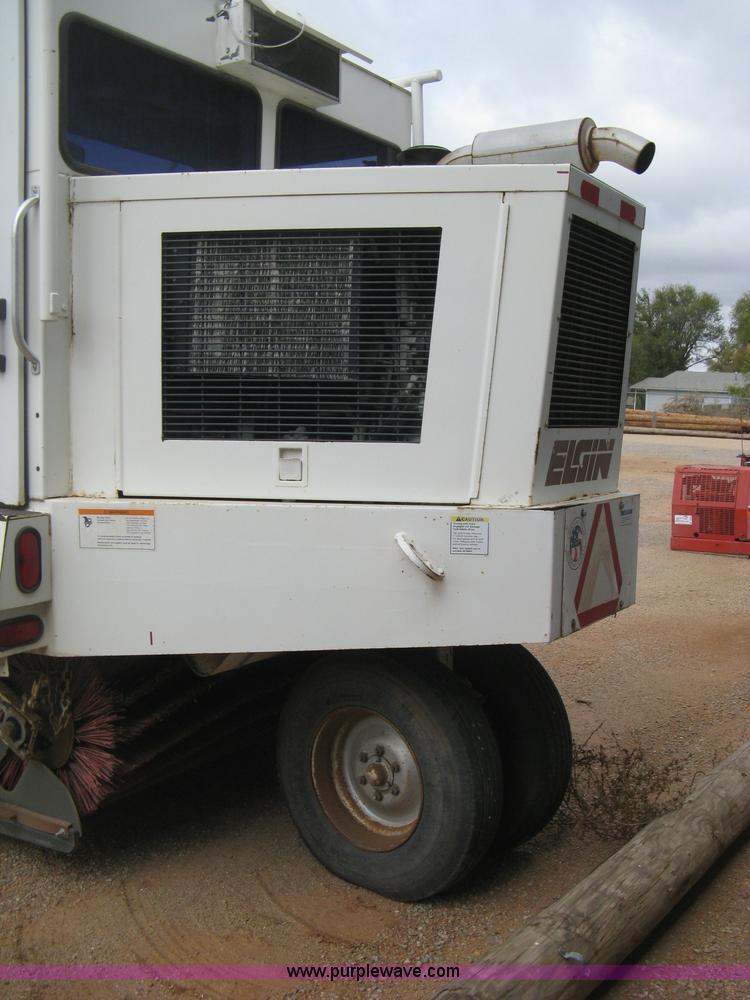 image for item B8288 1998 Elgin Pelican Series P street sweeper