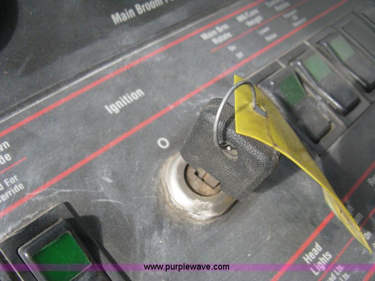 image for item B8288 1998 Elgin Pelican Series P street sweeper