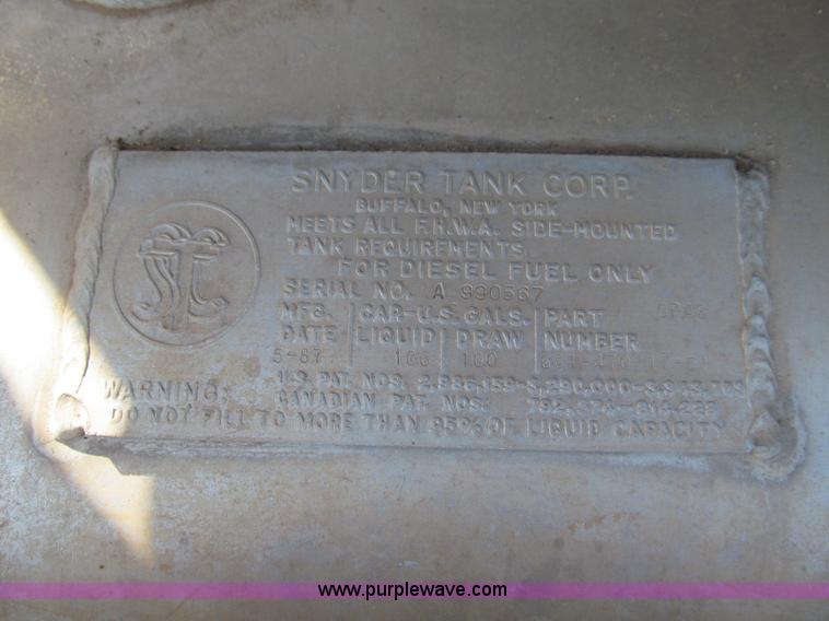 image for item C3524 1987 Freightliner semi truck