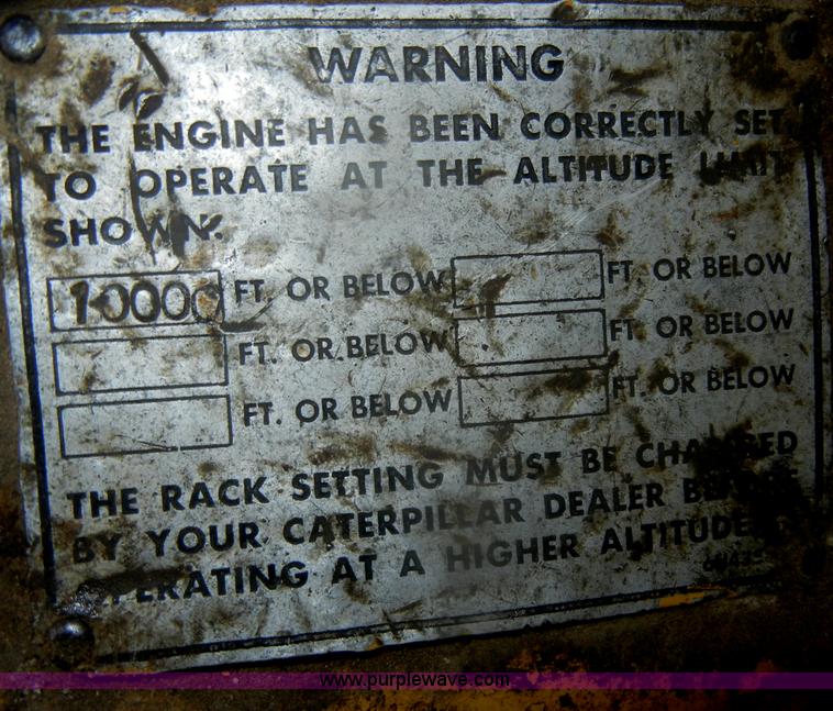 image for item D4929 1972 Caterpillar 966C wheel loader