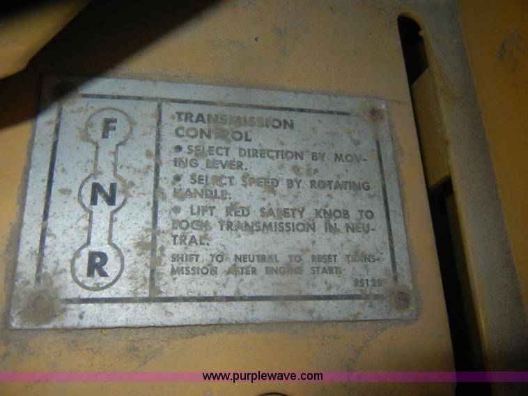 image for item D4929 1972 Caterpillar 966C wheel loader