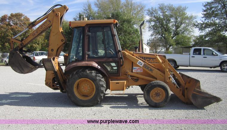 image for item D5706 1990 Case 580K backhoe