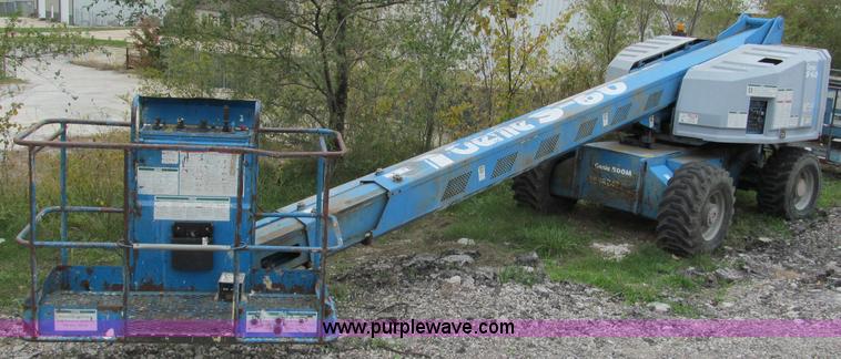 image for item E5599 1994 Genie S60 boom lift
