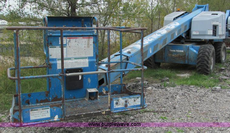 image for item E5599 1994 Genie S60 boom lift