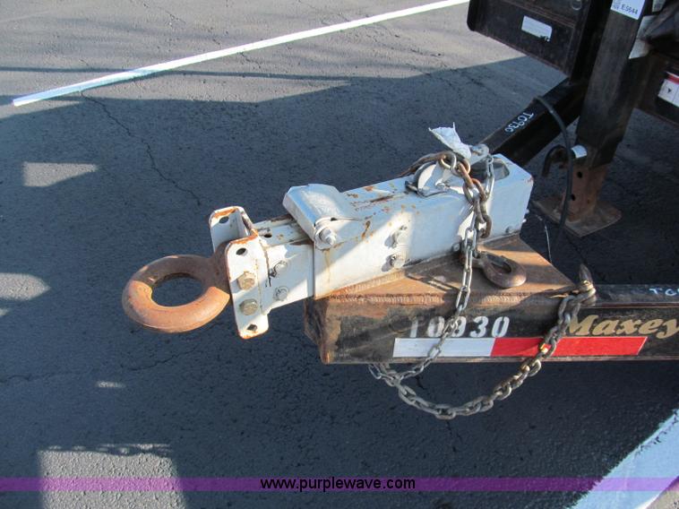 image for item E5644 2008 Maxey HD 20' equipment trailer