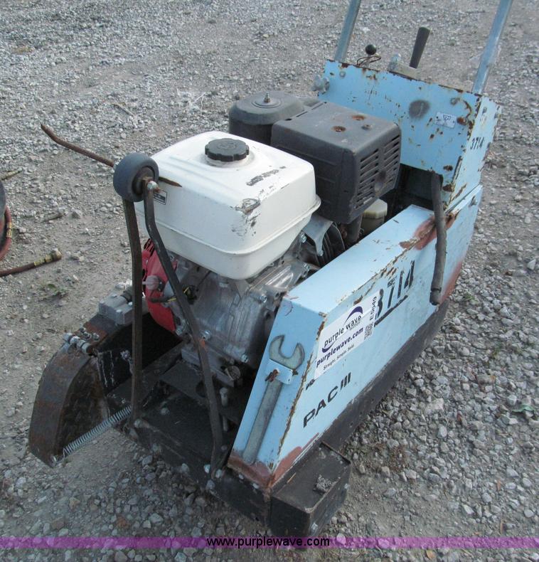 image for item E5649 Target Pac III walk behind concrete saw