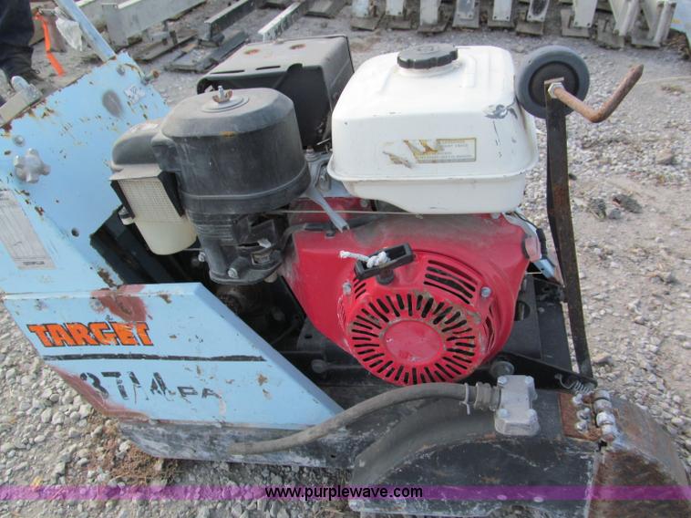 image for item E5649 Target Pac III walk behind concrete saw