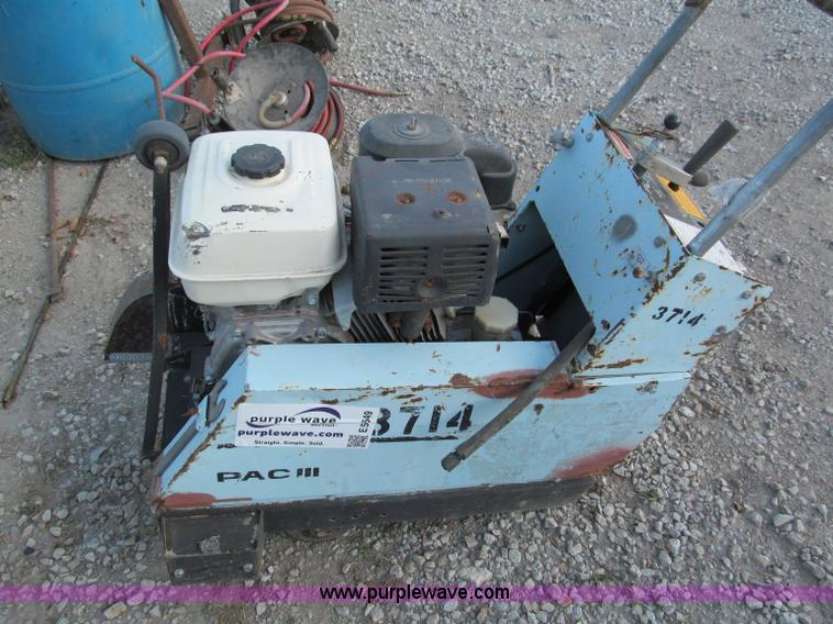 image for item E5649 Target Pac III walk behind concrete saw
