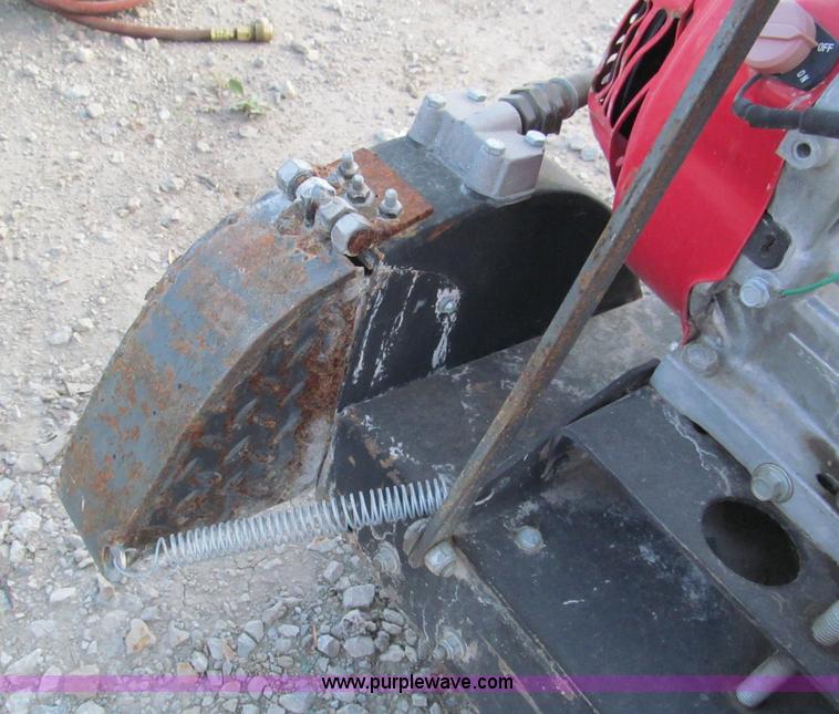 image for item E5649 Target Pac III walk behind concrete saw