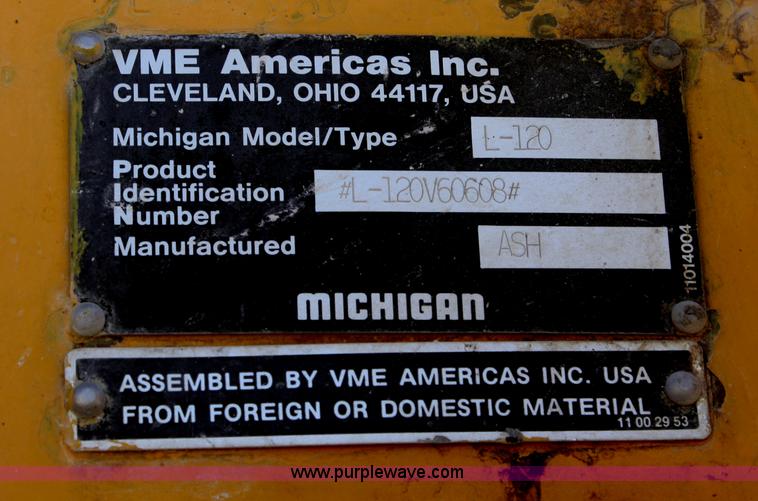 image for item F2610 1990 Michigan / Volvo L120 wheel loader