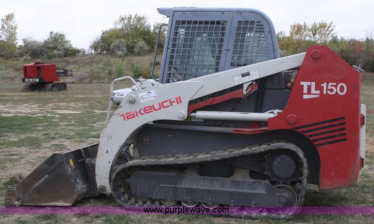 image for item F2659 2007 Takeuchi TL150 track skid steer