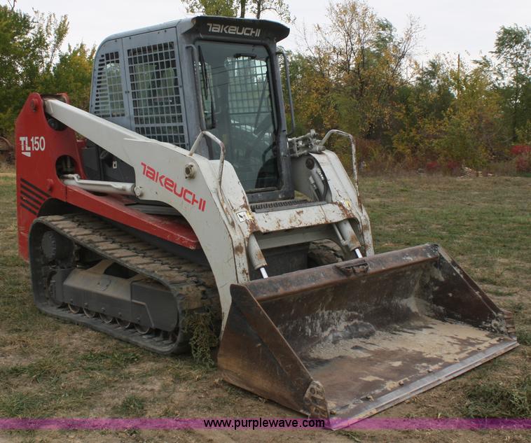image for item F2659 2007 Takeuchi TL150 track skid steer