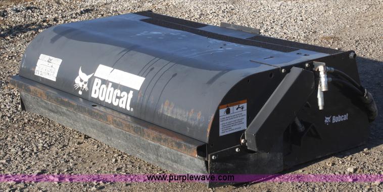 image for item F2683 2007 Bobcat 72" sweeper skid steer attachment