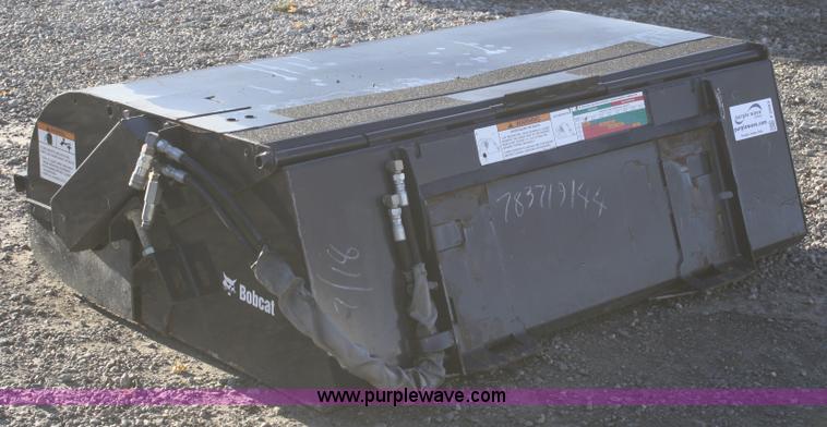 image for item F2683 2007 Bobcat 72" sweeper skid steer attachment