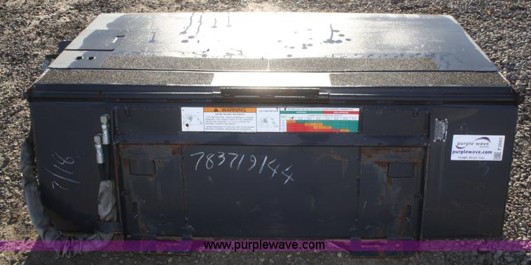 image for item F2683 2007 Bobcat 72" sweeper skid steer attachment