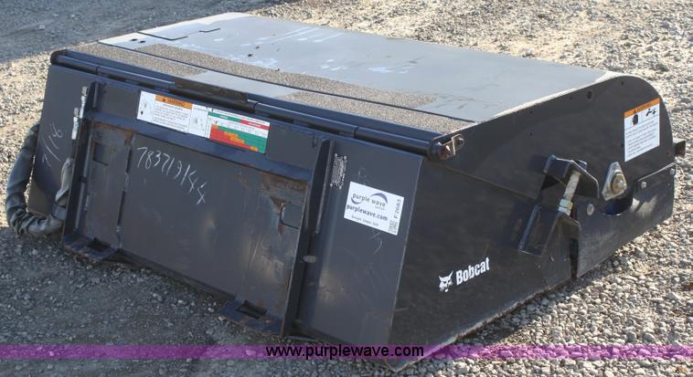 image for item F2683 2007 Bobcat 72" sweeper skid steer attachment