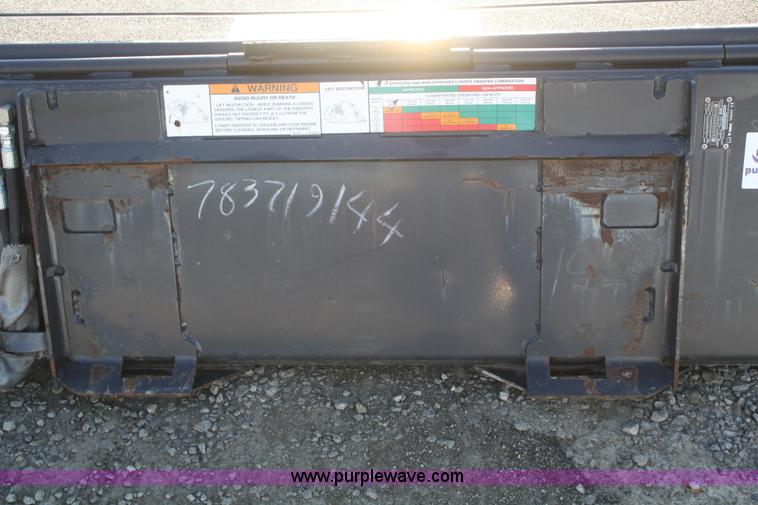 image for item F2683 2007 Bobcat 72" sweeper skid steer attachment