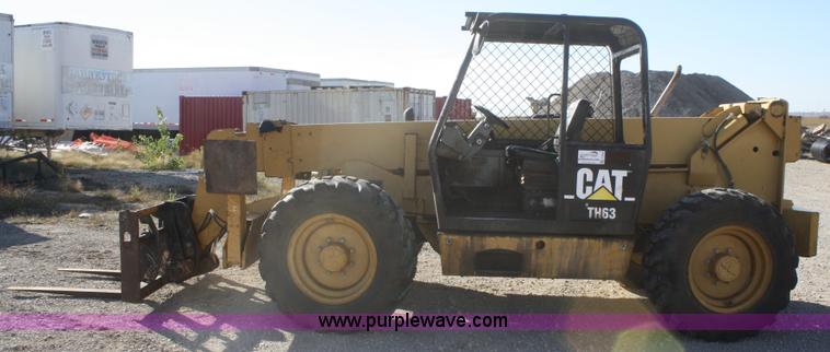 image for item F2698 2003 Caterpillar TH63 telehandler