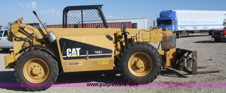 image for item F2698 2003 Caterpillar TH63 telehandler