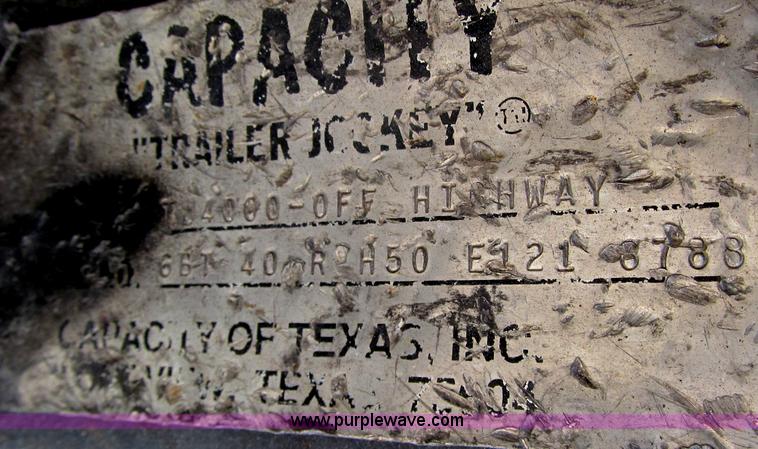 image for item F3057 1992 Capacity TJ4000 yard truck