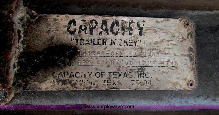 image for item F3057 1992 Capacity TJ4000 yard truck