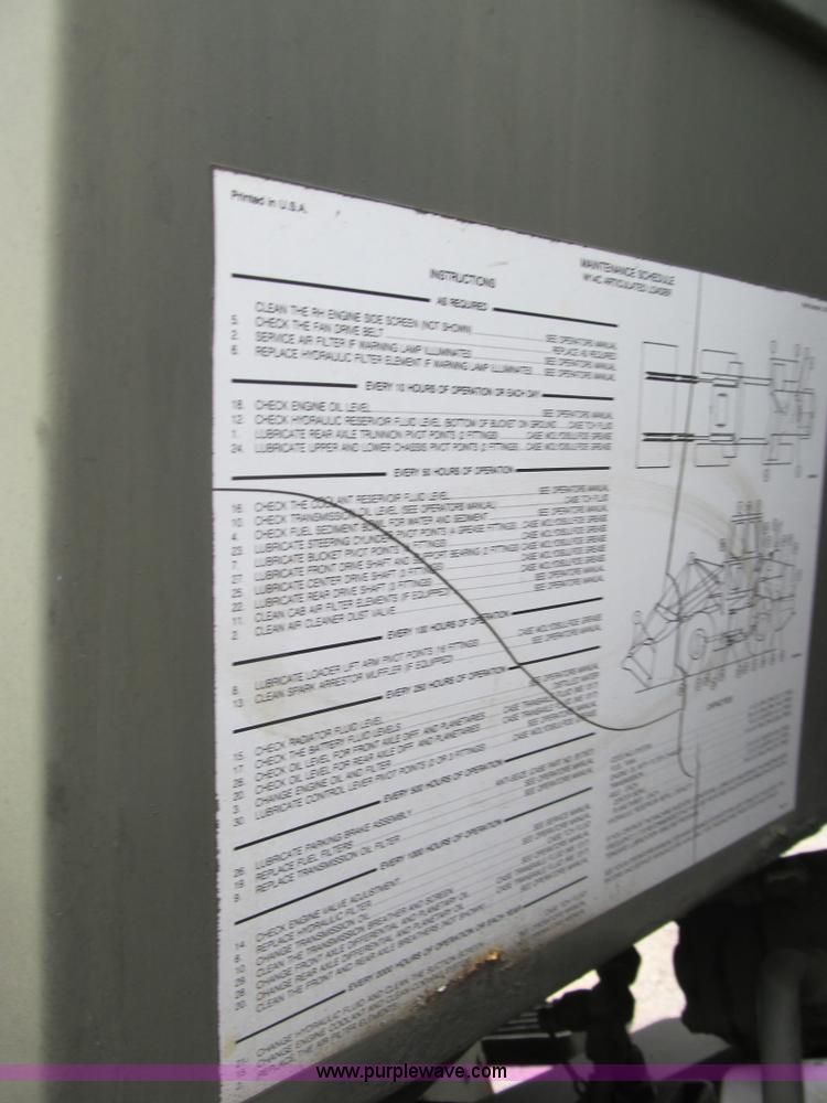 image for item F3060 1990 Case W14C wheel loader