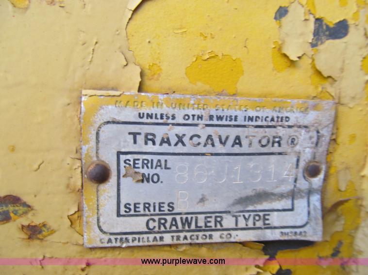 image for item F4618 1971 Caterpillar 951B track loader