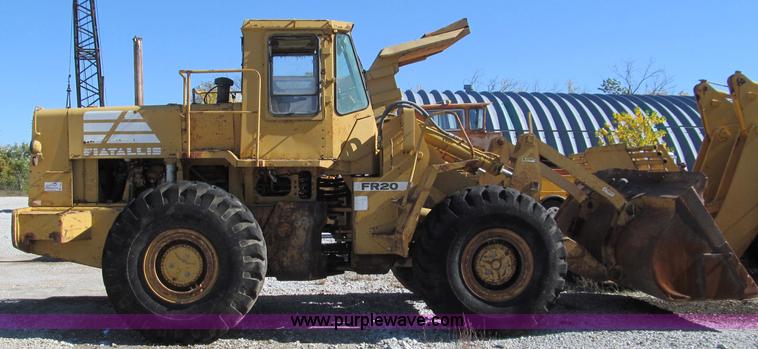 image for item F4624 Fiat-Allis FR20 wheel loader