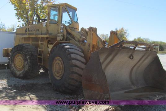 image for item F4626 Fiat-Allis 945B wheel loader