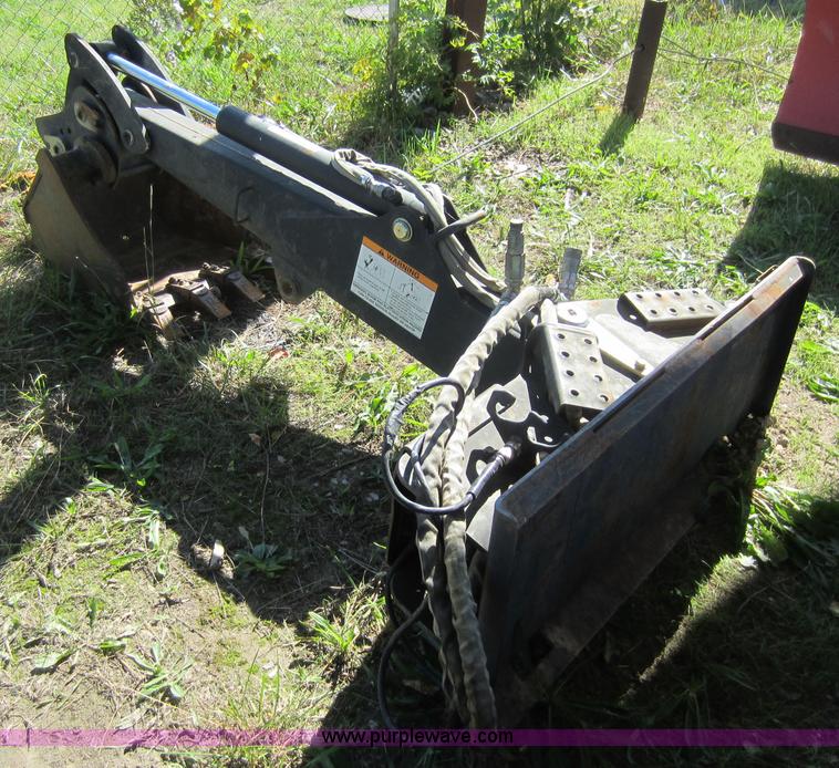 image for item H9851 Bobcat BOBTACHHOE backhoe attachment