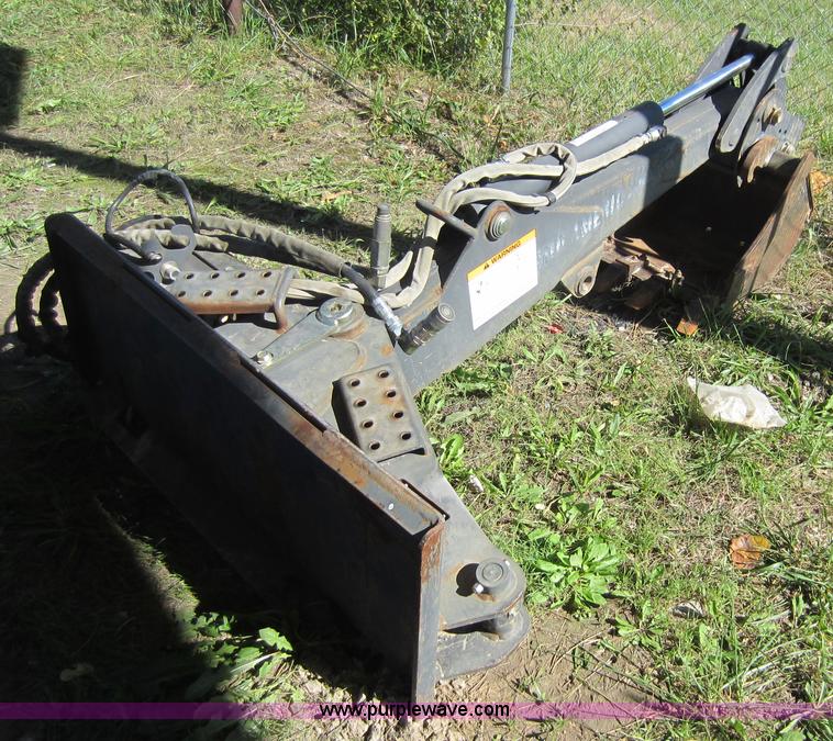 image for item H9851 Bobcat BOBTACHHOE backhoe attachment