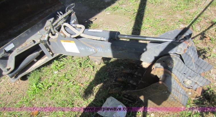 image for item H9851 Bobcat BOBTACHHOE backhoe attachment