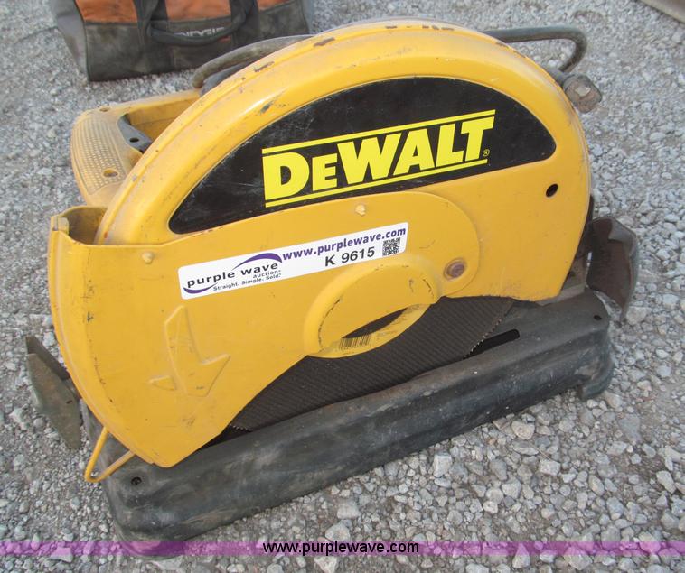 Dewalt DW871 14" chop saw in Falls City, NE Item K9615 sold Purple Wave