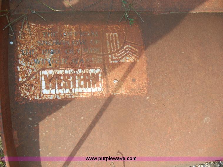 image for item K9956 Western 89" snow plow