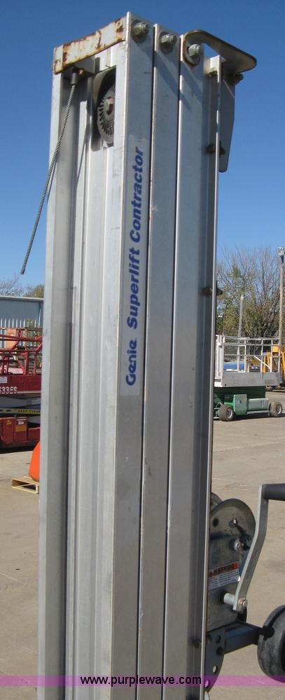 image for item M9098 Geinie Superlift contractor SLC-18 material lift