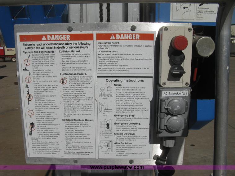 image for item M9100 Genie AWP-24 electric man lift