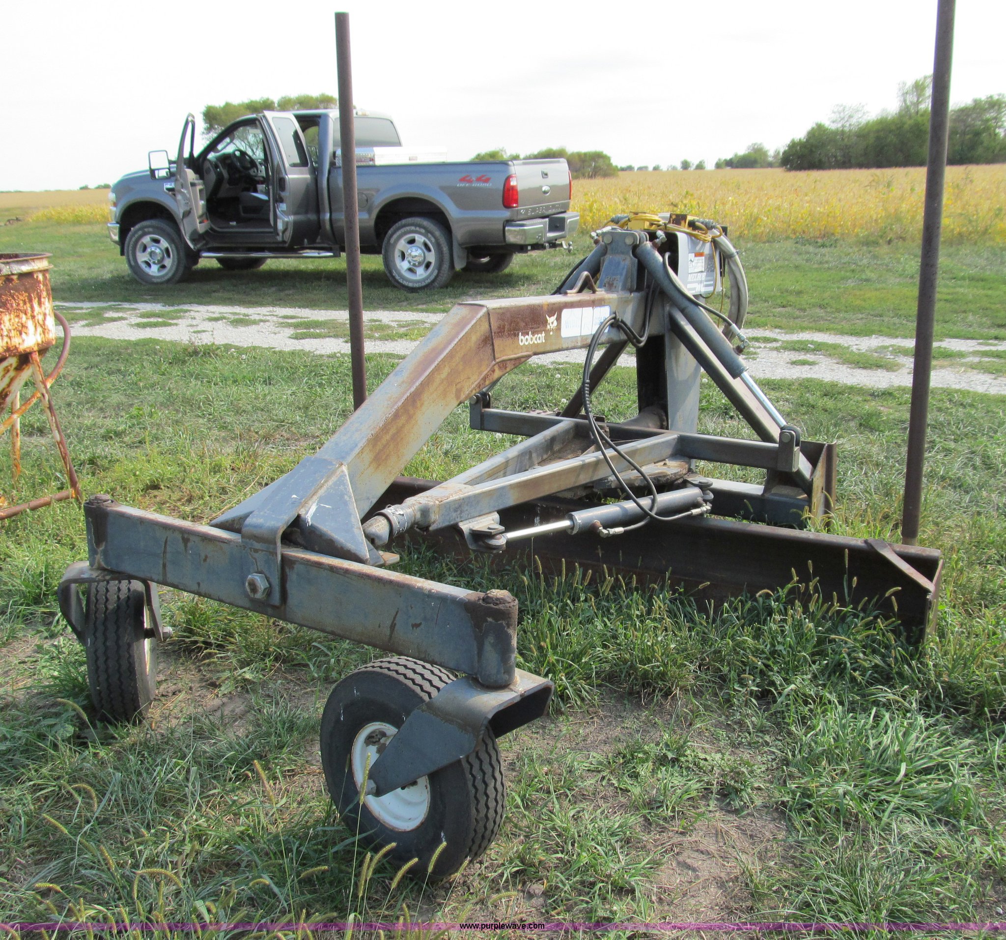 Melroe Bobcat skid steer grader attachment in Trenton, MO Item E3526