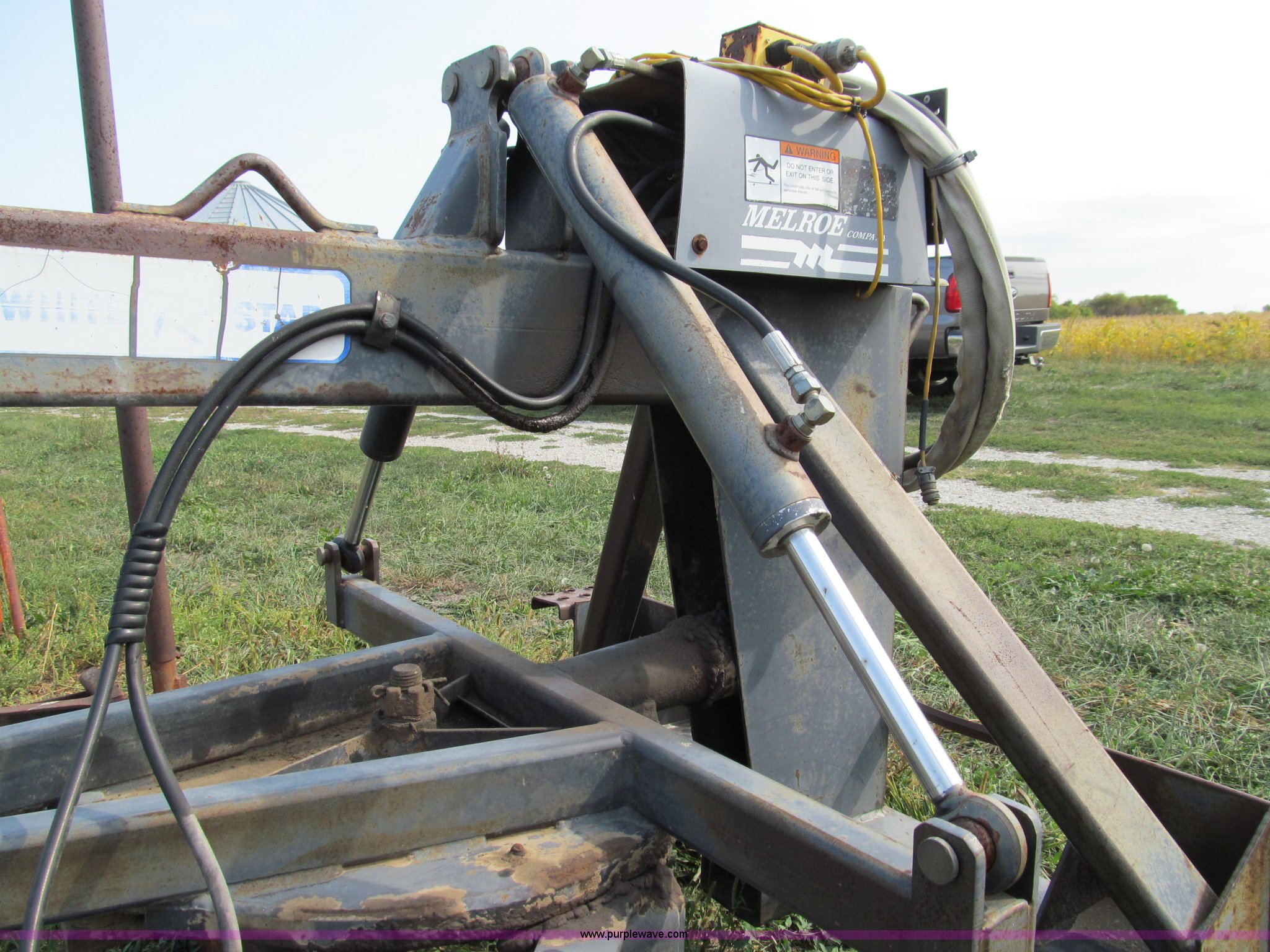 Melroe Bobcat skid steer grader attachment in Trenton, MO Item E3526