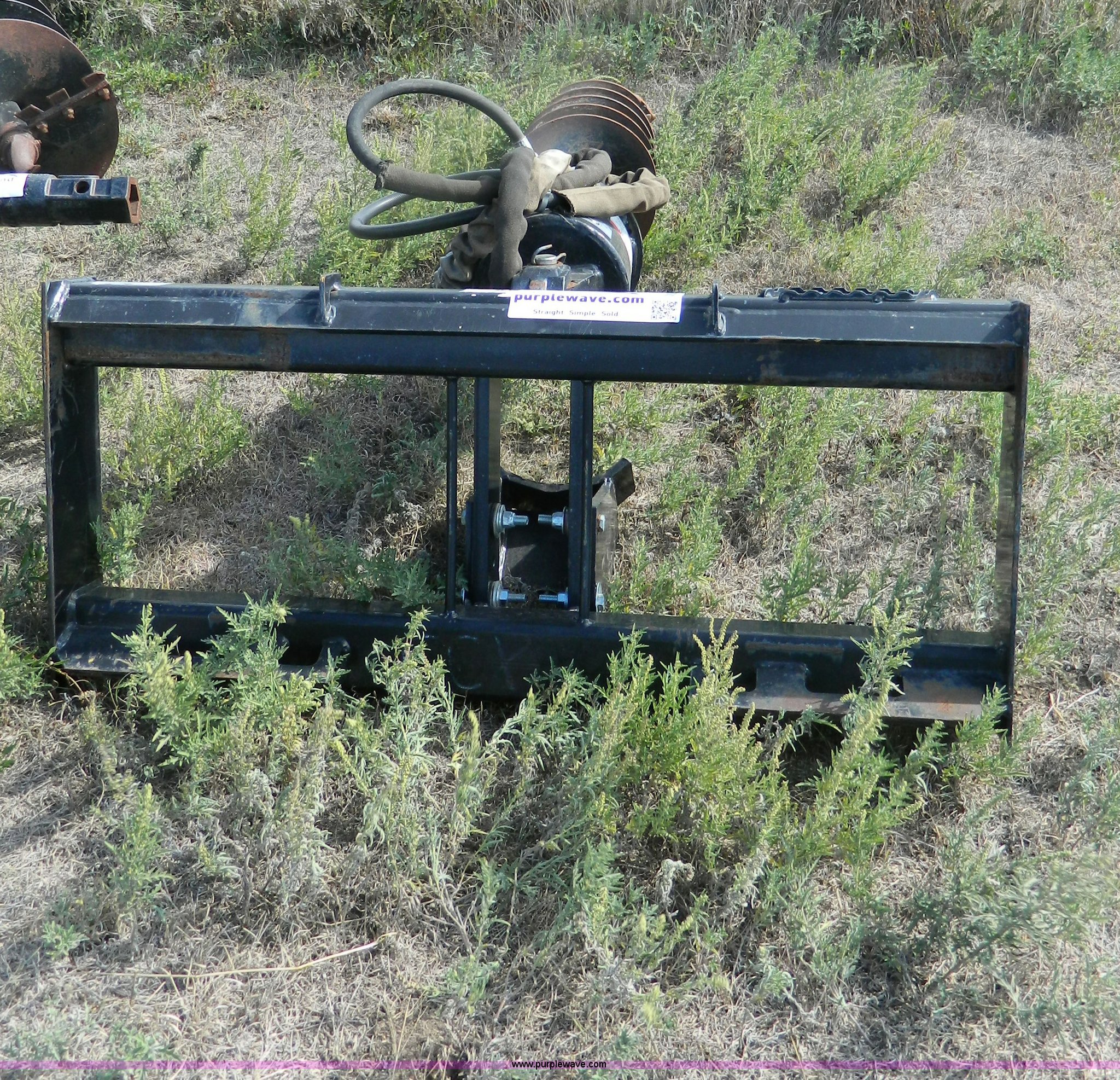 John Deere Worksite Pro PA30 auger skid steer attachment in Hays, KS Item G7515 sold Purple Wave