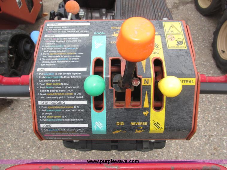 image for item B5274 2004 Ditch Witch 1330H  WB trencher