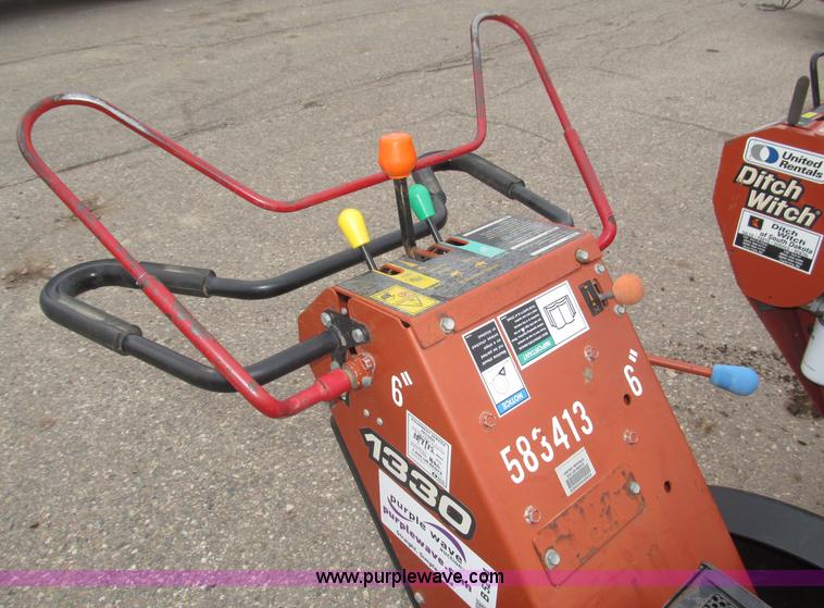 image for item B5274 2004 Ditch Witch 1330H  WB trencher