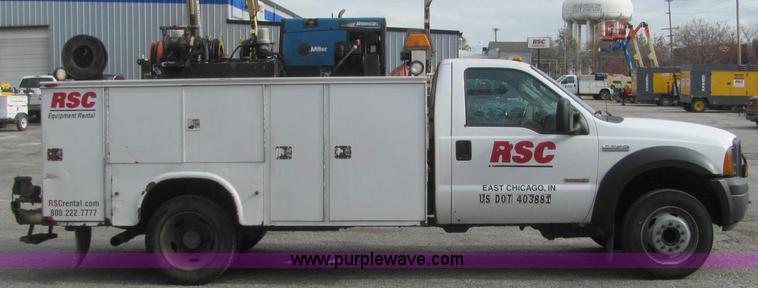 image for item C2936 2006 Ford F550 XL Super Duty service truck