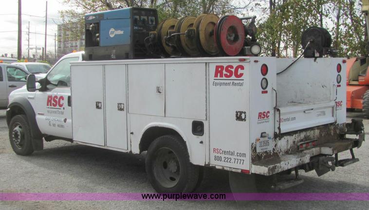 image for item C2936 2006 Ford F550 XL Super Duty service truck