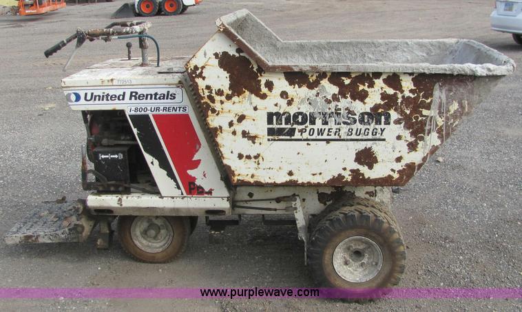 image for item C2937 2005 Terex OMPB21A ride on concrete dump buggy