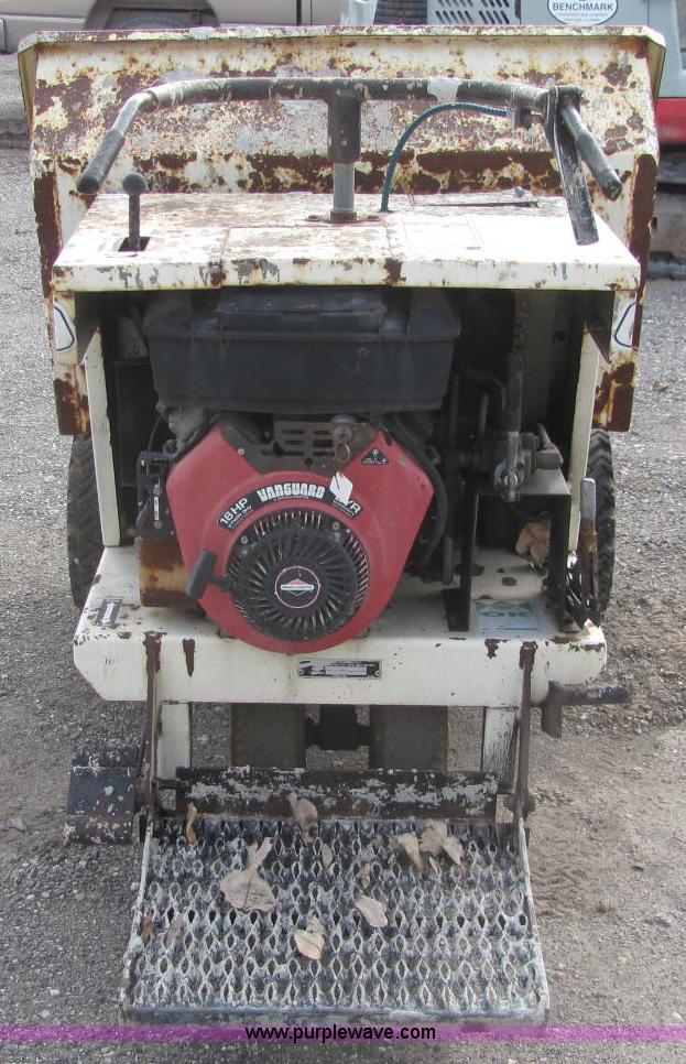 image for item C2937 2005 Terex OMPB21A ride on concrete dump buggy