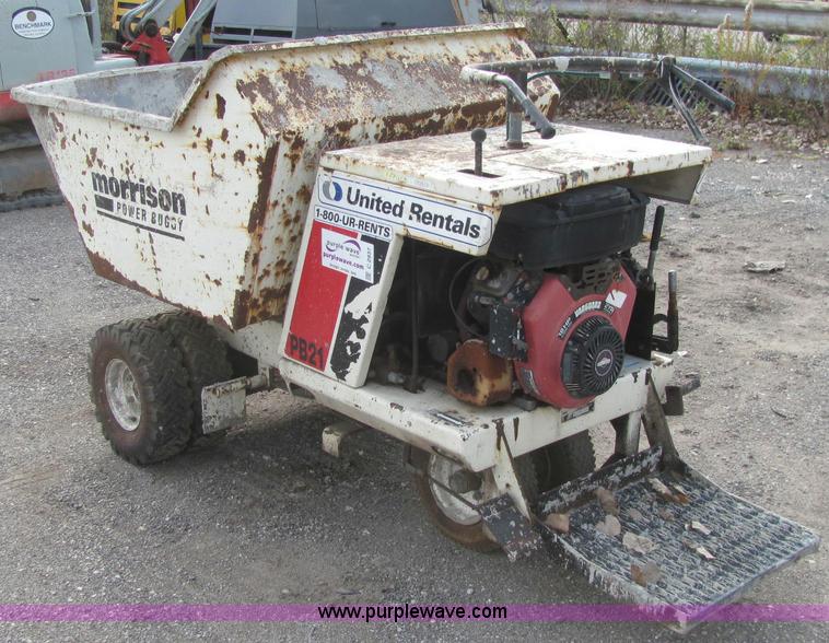 image for item C2937 2005 Terex OMPB21A ride on concrete dump buggy